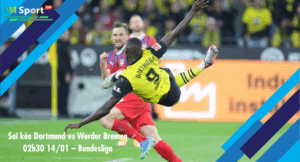 Đội hình dự kiến trước trận Dortmund vs Werder Bremen